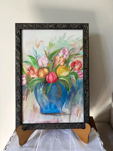 Quadro em aquarela