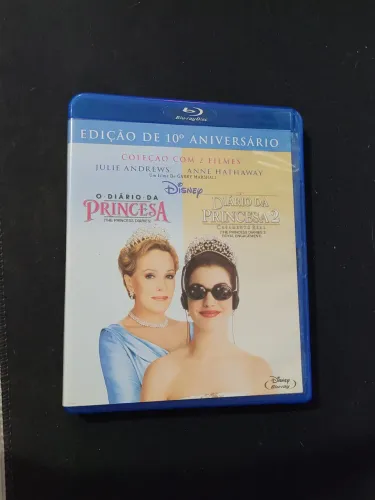 BLU RAY O DIÁRIO DA PRINCESA ( COLEÇÃO COM 2 FILMES)