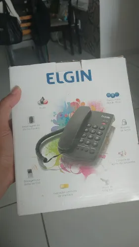 Telefone fixo com fio