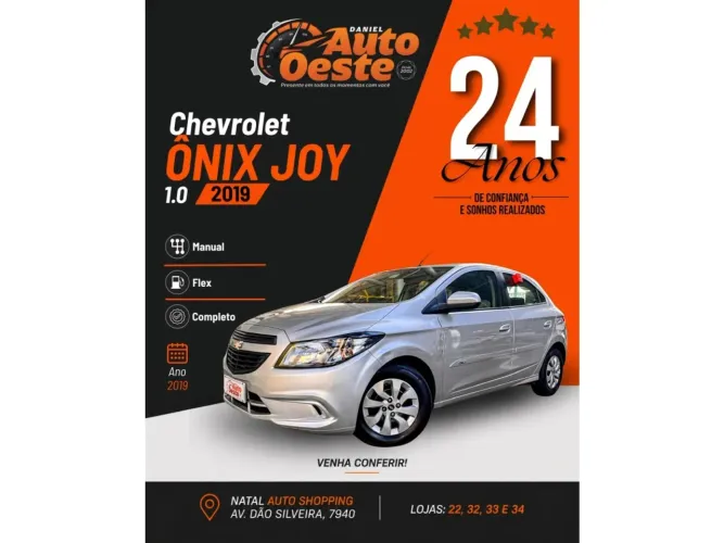 Chevrolet Onix JOY Hatch 1.0 8V Flex Mec. 4P 2019