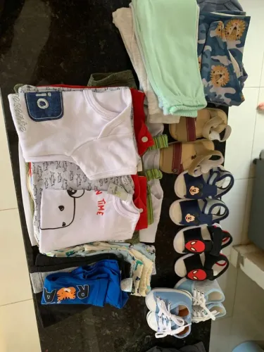 Lotinho de roupa para bb, masculino