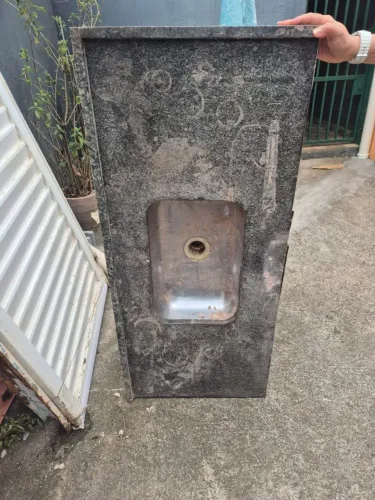 Bancada de Cozinha com Cuba