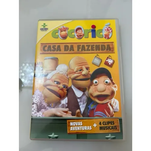 Dvd Cocoricó - Casa da Fazenda - Original Usado