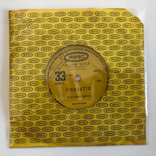Christie: Yellow River (1970) Disco Vinil Compacto