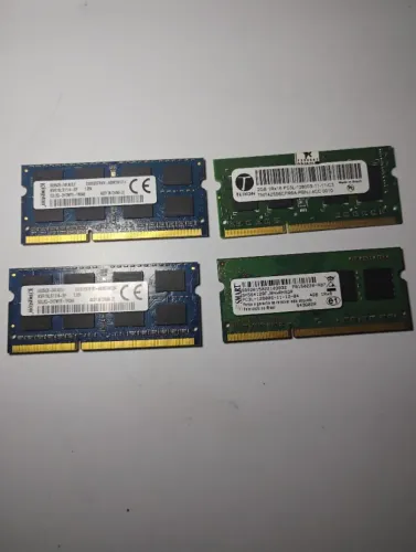 Kit 5 memórias ram notebook ddr3