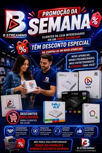 Serviço de PROGRAMAÇÃO DE CANAIS!