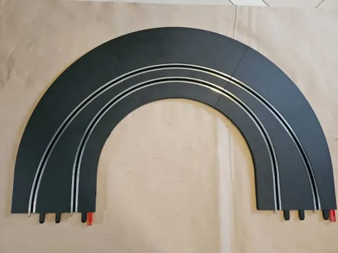 Autorama Carrera - Conjunto de curvas com estreitamento -Chicane 1:32 / 1:24