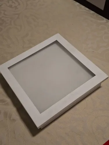 Plafon de Embutir Quadrado Branco 30x30 (Seminovo)