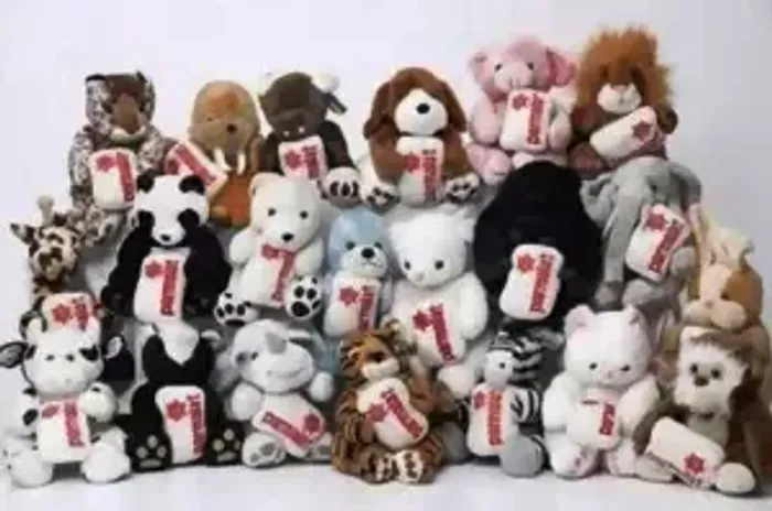 Pelucias Promocionais Parmalat - GAMBA GIRAFA ONCA LEAO ZEBRA - Consulte disponibilidade