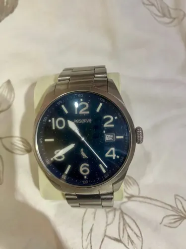 Relógio Masculino Reserva Original - Aço Inox