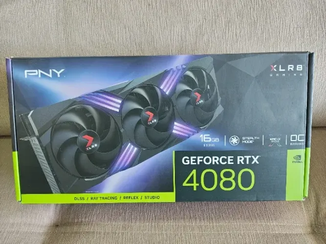 NVIDIA RTX 4080 PNY XLR8 16GB Placa de Vídeo GPU 
