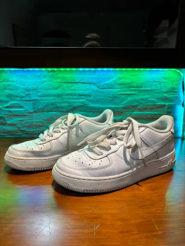 Tenis Nike Air Force 1 Branco Original Tamanho 37