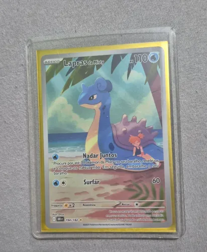 Pokemon tcg Lapras da Misty 194/182 Rivais predestinados