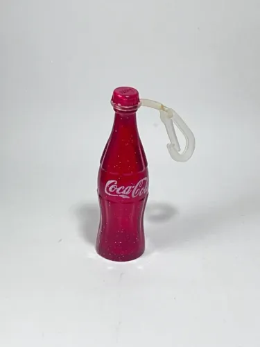 Mini Garrafinha Coca-Cola Colecionável - Glitter Vinho (Anos 2002)