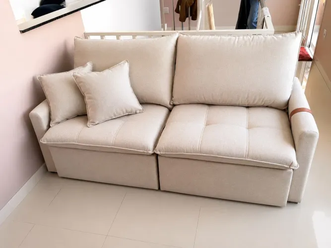 Sofá Slim HR45 Molas Ensacadas WOW PRIME