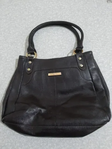 Bolsa Couro Feeling com Alça (Com pequenas avarias)