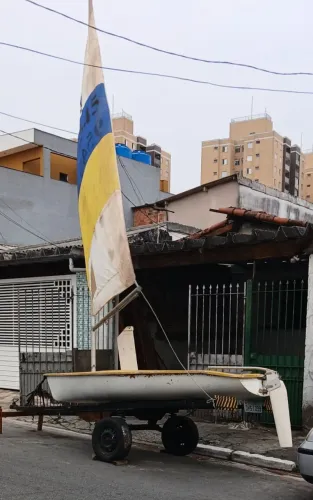 Veleiro Completo Carreta de Encalhe