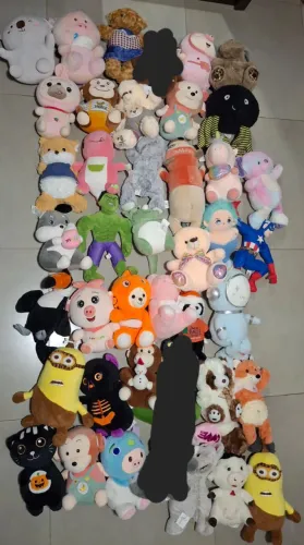 PELÚCIAS MÉDIAS (UNIDADE)
