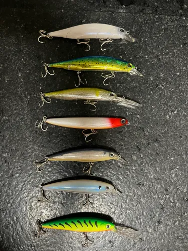 Iscas artificiais importadas para pesca de tucunaré 