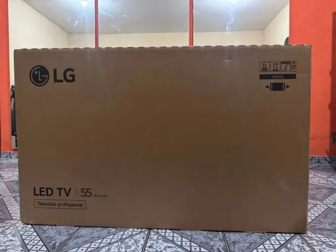 TV LG 55 4K - NOVA e com NF - Possui Garantia