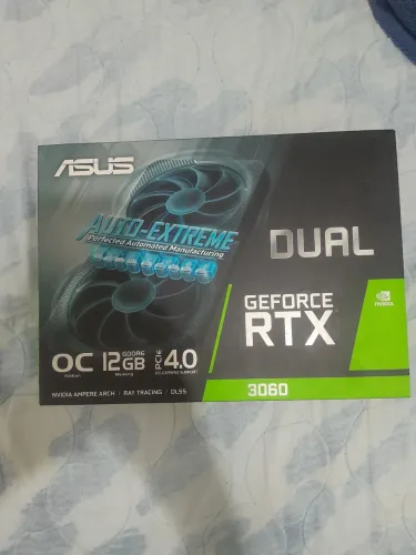RTX 3060 12GB ASUS(+ CAIXA ORIGINAL)