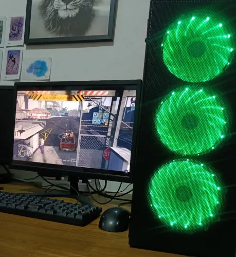 PC Gamer Completo Intel i7-4790 + 16GB RAM + SSD + HD + Monitor + Periféricos