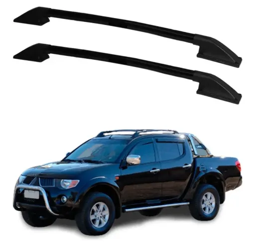 Rack Teto Longarina L200 Triton 2013 2014 2015 2016 2017 Preto