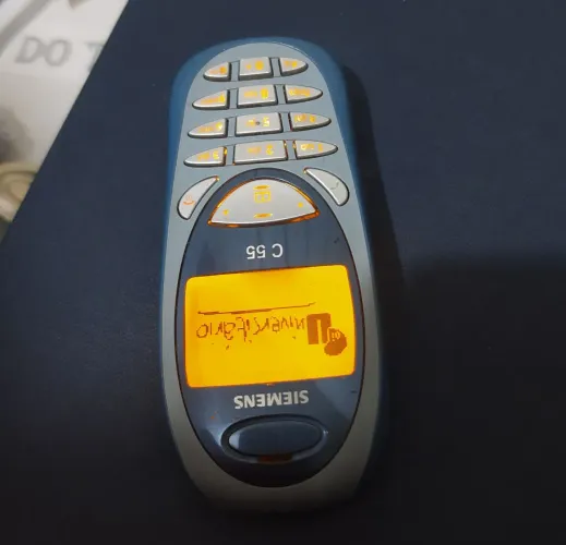 Siemens C55 celular antigo operadora oi COLEÇÃO RELIQUIA