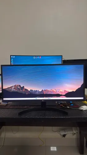 Monitor LG 27 polegadas ultrawide - seminovo