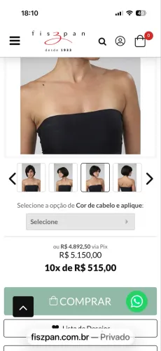 PERUCA FISZPAN ORIGINAL SUPER NOVA