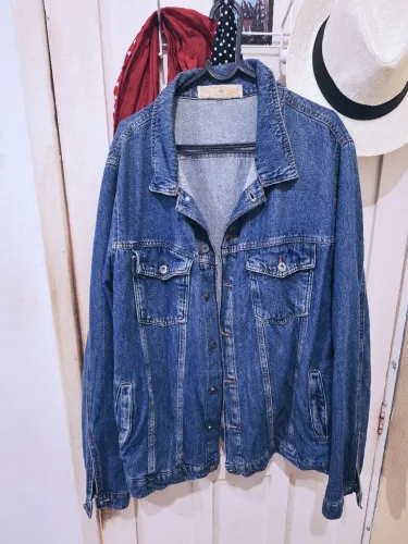 Jaqueta Jeans Masculina Tamanho GG Optimist Jeans
