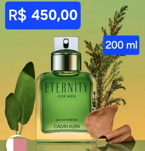 EAU DE PARFUM FOR MEN ETERNITY CALVIN KLEIN 200ML