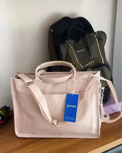 Bolsa Tote Daily GOCASE rosa 