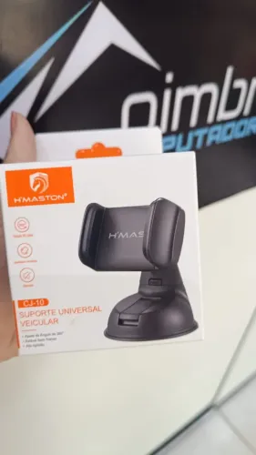 Suporte Celular Veicular Ventosa 360° H'maston Carro-Automotivo CJ10 Universal -Coimbra