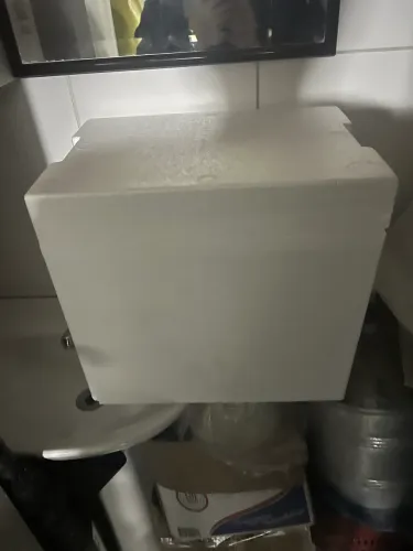 5 Caixa Isopor Novas