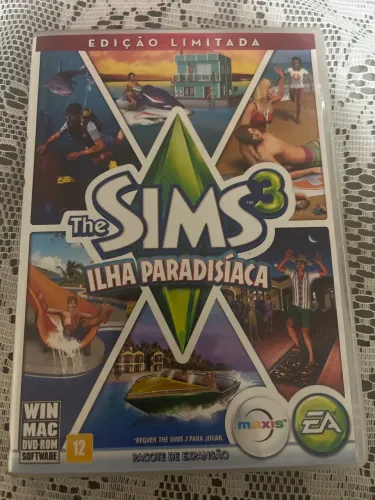 Dvd pc, EDIÇÃO LIMITADA, the sims 3 ilha paradisíaca