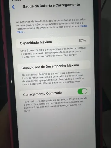 Iphone 11 128Gb bateria 87%