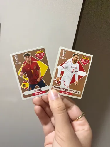 Figurinhas lendárias Copa