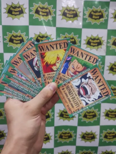Adesivo Película Para Cartões - One Piece Cartazes - Luffy Zoro Sanji Skin - NerdDog Store