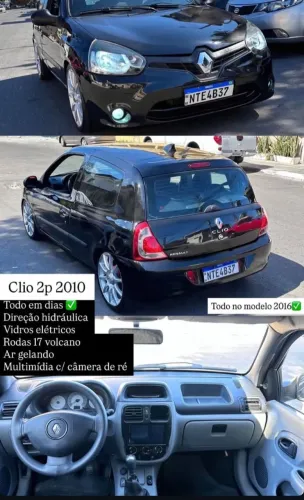 Renault Clio Campus Hi-flex 1.0 16V 3P 2010