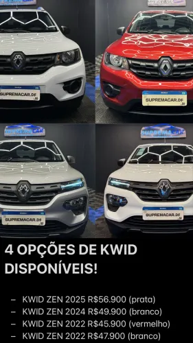 Renault Kwid Zen 1.0 Flex 12V 5P Mec. 2022