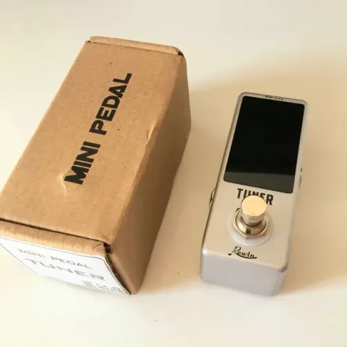 Pedal Afinador Rowin Tuner LT-910 Mini - Ótimo Estado (Uso em Igreja)
