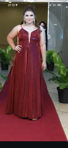 Vestido de festa - Vermelho 