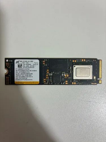 Ssd NVME 4.0 512GB Micron, NÃO É ESSES CHINES RUIM