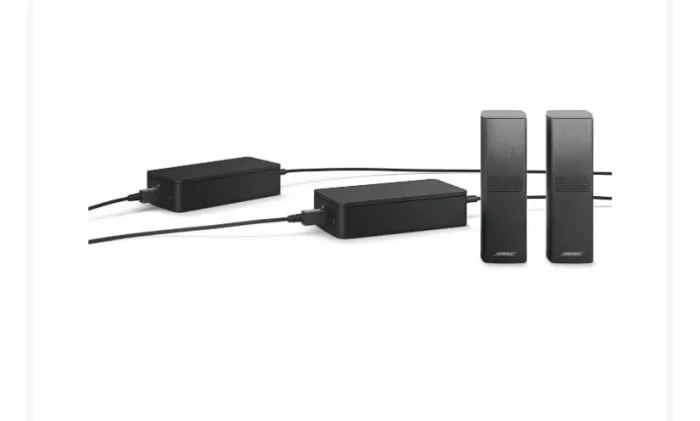 Bose surround 700. Sistema de caixinhas surround sem fio.