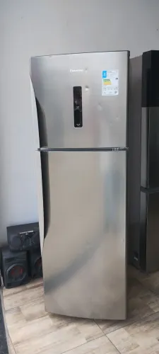 GELADEIRA 220 VOLTS INOX PANASONIC 397LITROS COM GARANTIA