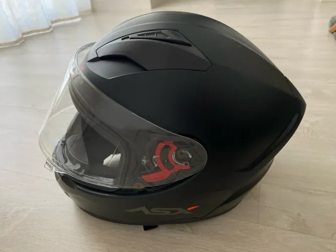 Capacete ASX City preto fosco - 58