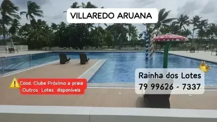 Condominio Villaredo Aruana - Lote Frente Sul no meio do condomínio - Rainha dos Lotes