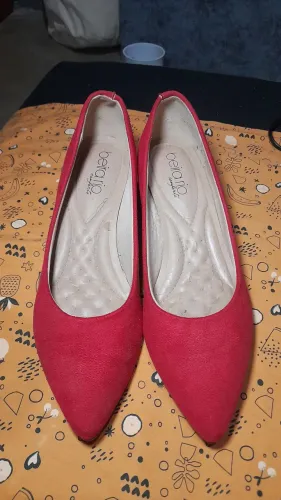 Sapato vermelho