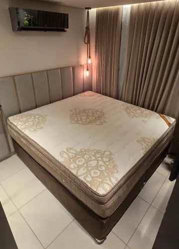 Cama Box Colchão Molas Ensacadas Ortobom SuperPocket Gold Ultragel